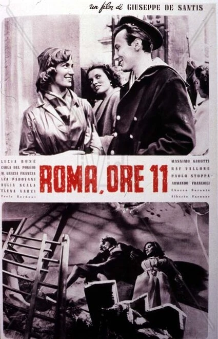 Постер Рим в 11 часов 1952