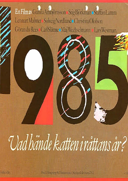 Постер 1985 - Vad hände katten i råttans år?