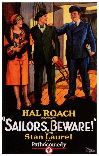 Постер Берегитесь, моряки! 1927