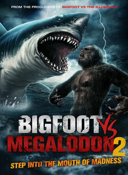 Постер Bigfoot vs Megalodon 2
