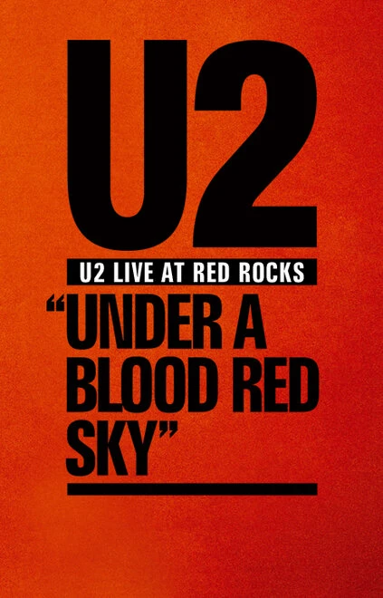 Постер U2: Под кроваво-красным небом 1983