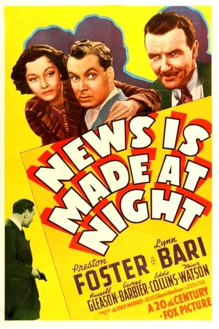Постер News Is Made at Night