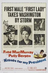 Поцелуи для моего президента 1964 постер