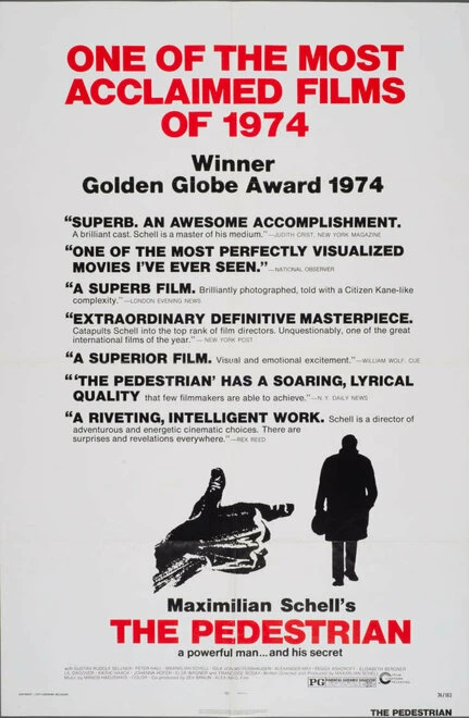 Постер Пешеход 1973