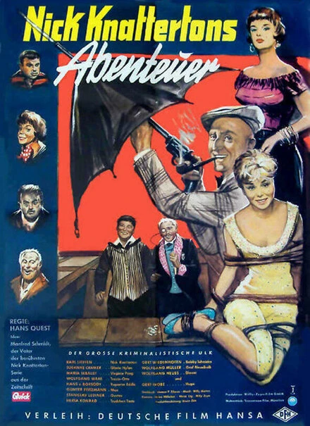 Постер Nick Knattertons Abenteuer - Der Raub der Gloria Nylon