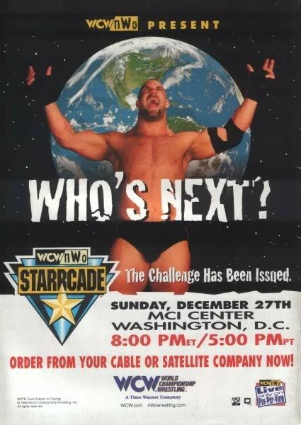 Постер WCW Старркейд 1998