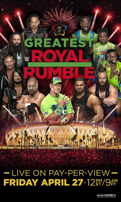 Постер WWE Величайшая королевская битва 2018