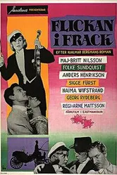 Flickan i frack постер