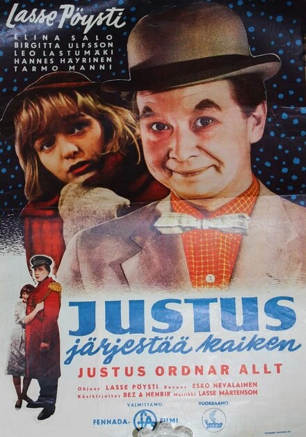 Постер Justus järjestää kaiken