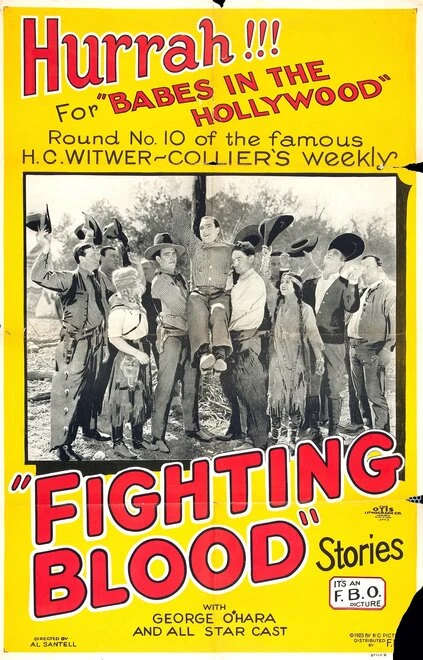 Постер Fighting Blood 1923