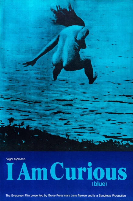 Постер Я любопытна — фильм в синем 1968