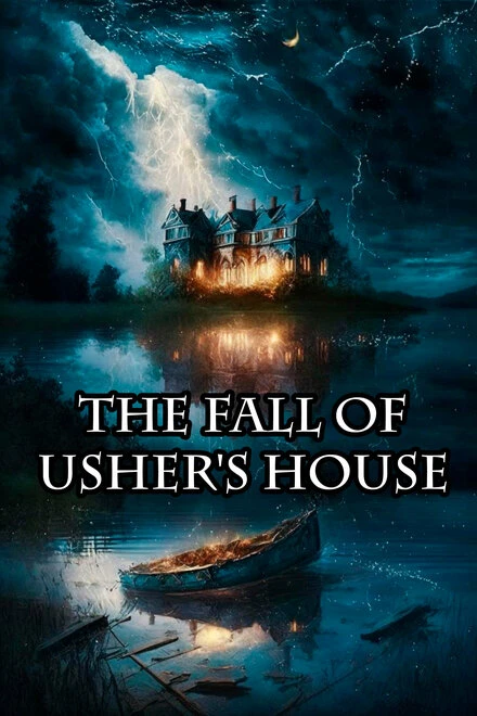 Постер The fall of Usher's house