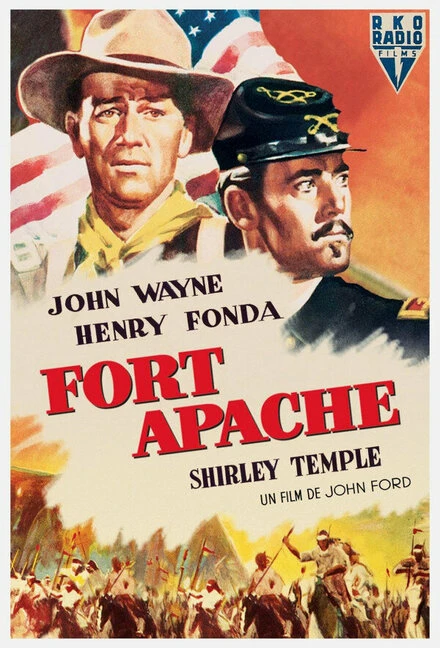 Постер Форт Апачи 1948