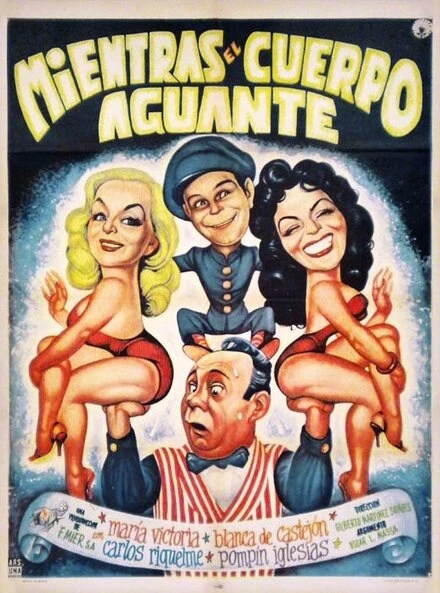 Постер Mientras el cuerpo aguante 1958