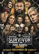 WWE Survivor Series WarGames 2025 постер