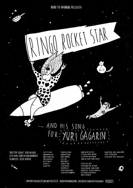 Постер Ringo Rocket Star and His Song for Yuri Gagarin