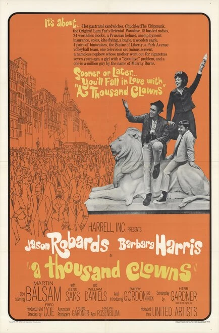 Постер Тысяча клоунов 1965