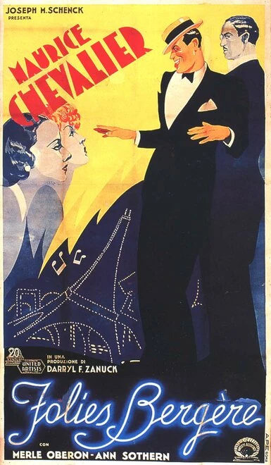 Постер Фолли Бержер 1935