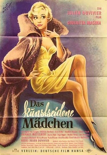 Постер Девушка в искусственном шелке 1959