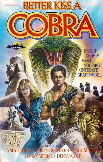 Постер Поцелуй кобры 1986