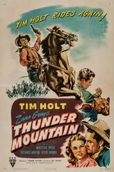 Thunder Mountain 1947 постер