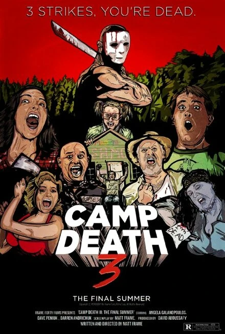 Постер Camp Death III in 2D!