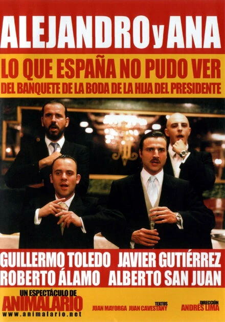 Постер Alejandro y Ana. Lo que España no pudo ver del banquete de la boda de la hija del presidente