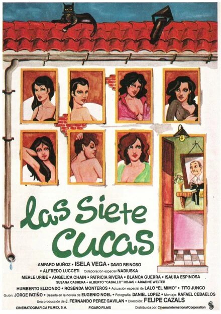 Постер Las siete cucas