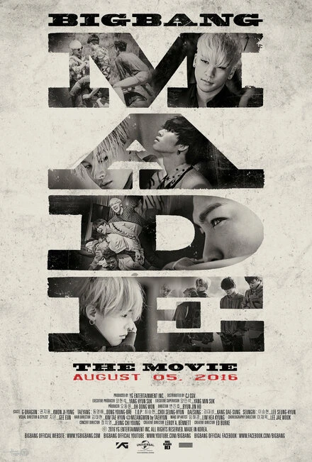 Постер Big Bang Made the Movie 2016