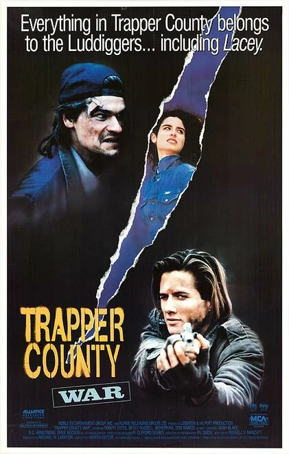 Постер Война в округе Трэппер 1989
