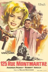 Улица Монмартр, 125 1959 постер