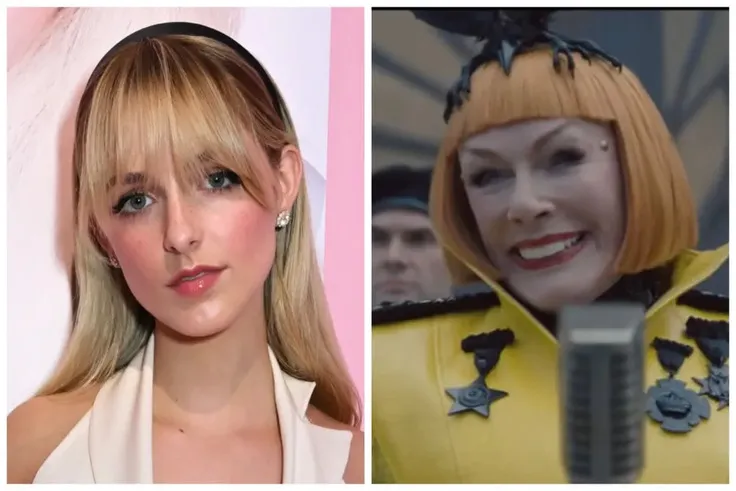 Маккенна Грейс в образе с трибьютов Голодных игр